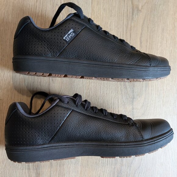 Lems Kourt Grip Midnight Leather Men's size 9.5 - Picture 2 of 6